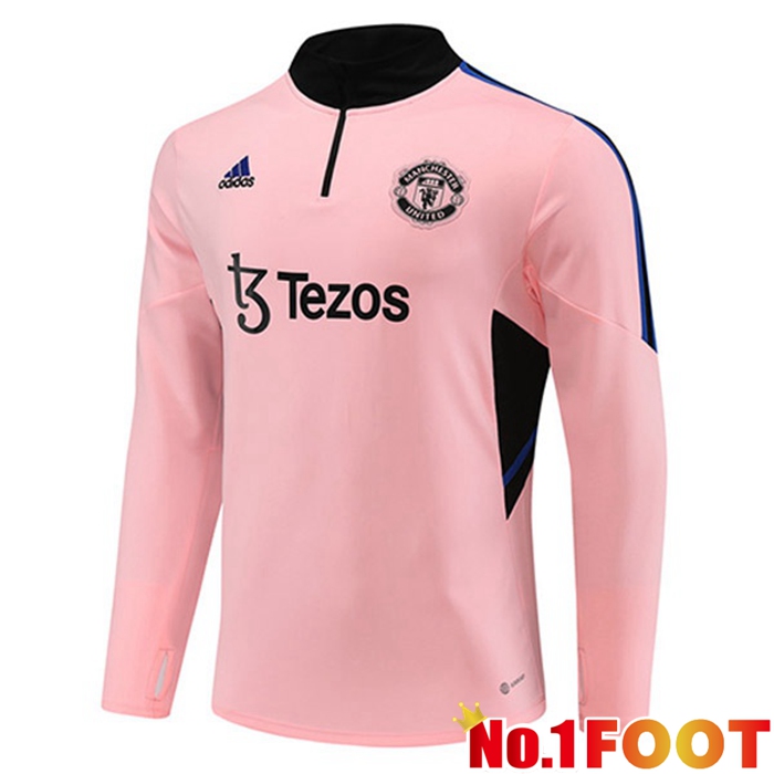 Manchester United Training Sweatshirt Pink 2023/2024