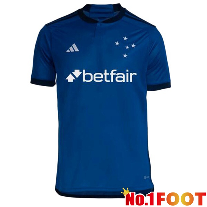 Cruzeiro EC Soccer Jersey Home Blue 2023/2024