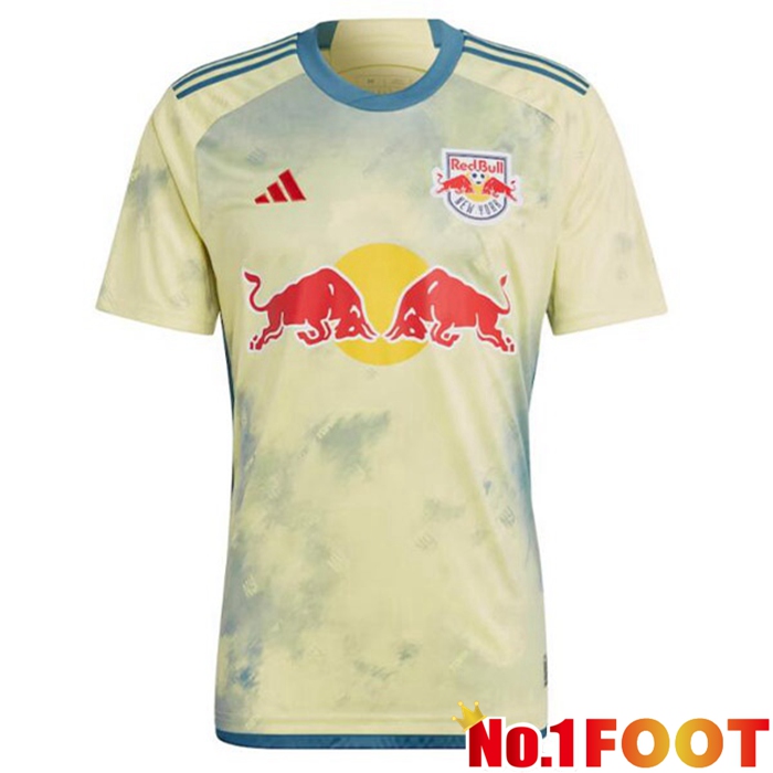 New York Red Bulls Soccer Jersey Home Yellow 2023/2024