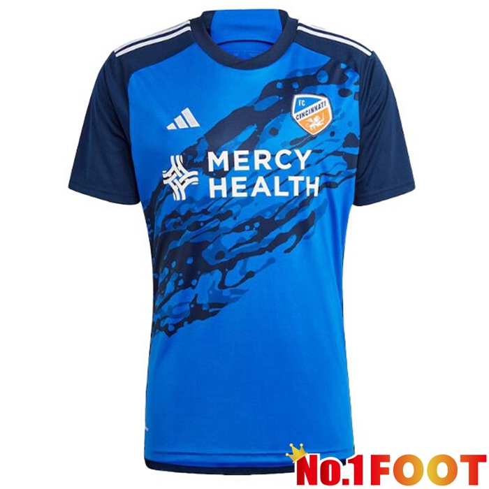 FC Cincinnati Soccer Jersey Home Blue 2023/2024