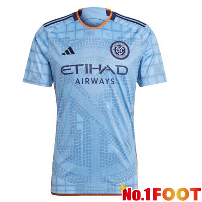 New York City Soccer Jersey Home Blue 2023/2024