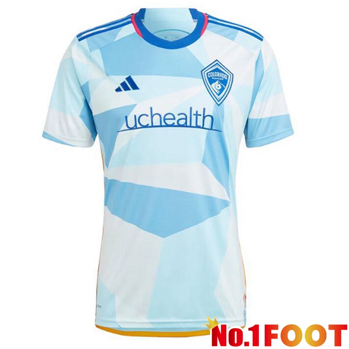 Colorado Rapids Soccer Jersey Away Blue 2023/2024