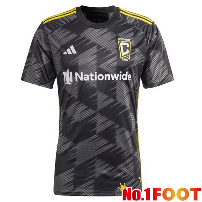 Columbus Crew Soccer Jersey Away Black 2023/2024