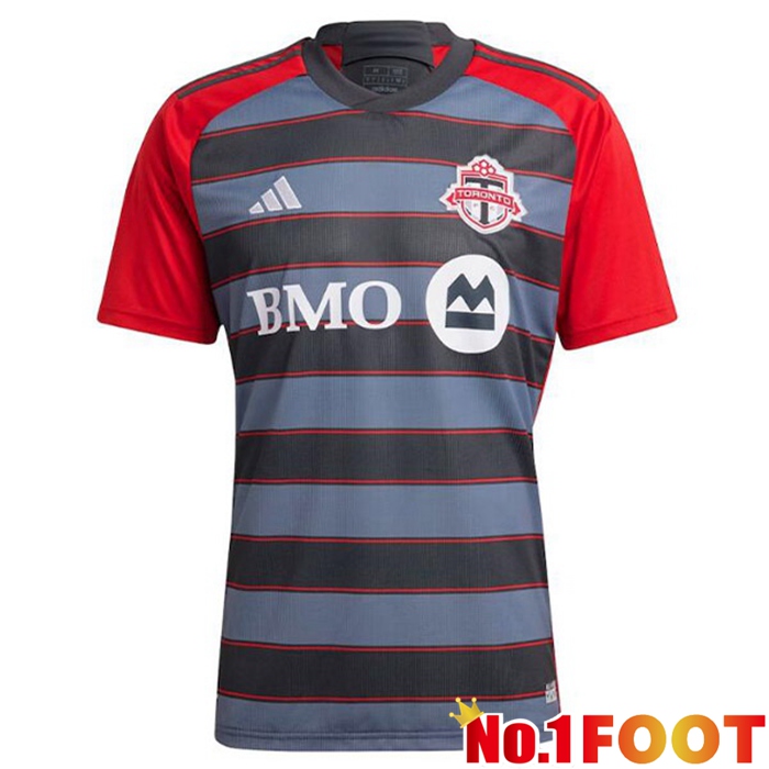 Toronto FC Soccer Jersey Away Grey 2023/2024 - Click Image to Close