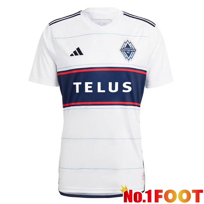 Vancouver Whitecaps Soccer Jersey Home White 2023/2024