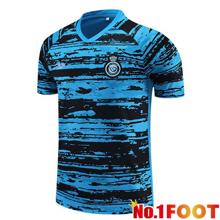 Al-Nassr FC Training T Shirt Blue 2023/2024