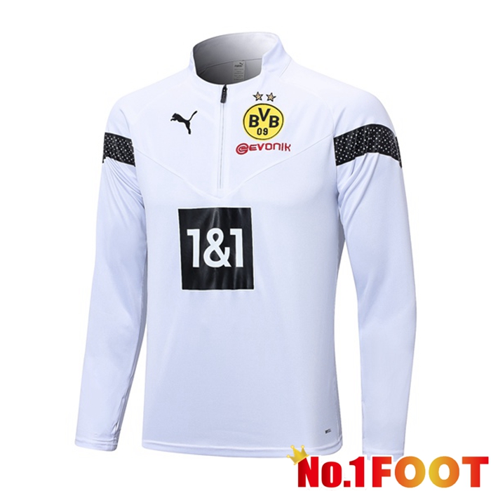 Dortmund BVB Training Sweatshirt White 2023/2024