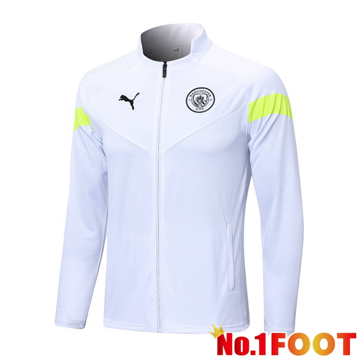 Manchester City Training Jacket White 2023/2024