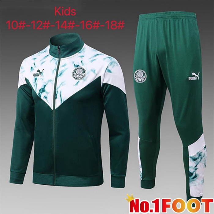 Palmeiras Kids Training Jacket Suit Green 2023/2024