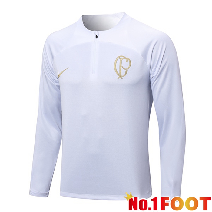 Corinthians Training Sweatshirt White 2023/2024