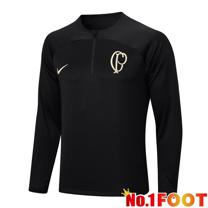 Corinthians Training Sweatshirt Black 2023/2024