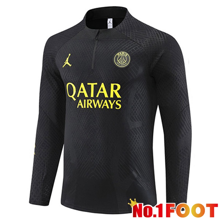 Paris PSG Training Sweatshirt Black 2023/2024