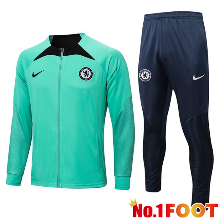 FC Chelsea Training Jacket Suit Green 2023/2024