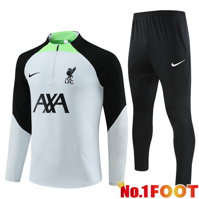 FC Liverpool Training Tracksuit Suit Grey 2023/2024