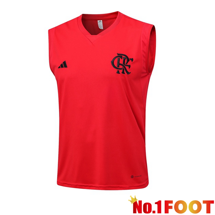 Flamengo Football Vest Red 2023/2024