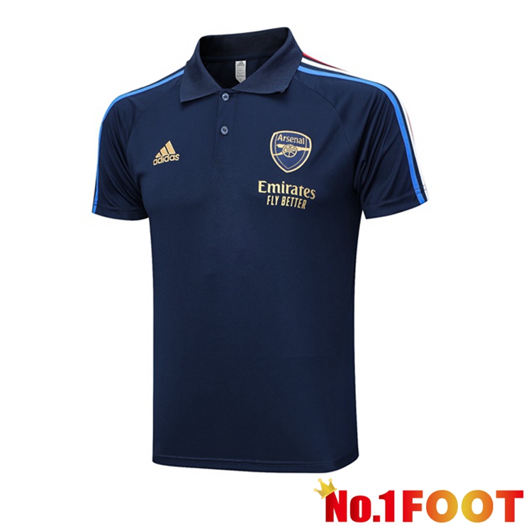 Arsenal Football Polo Royal Blue 2023/2024