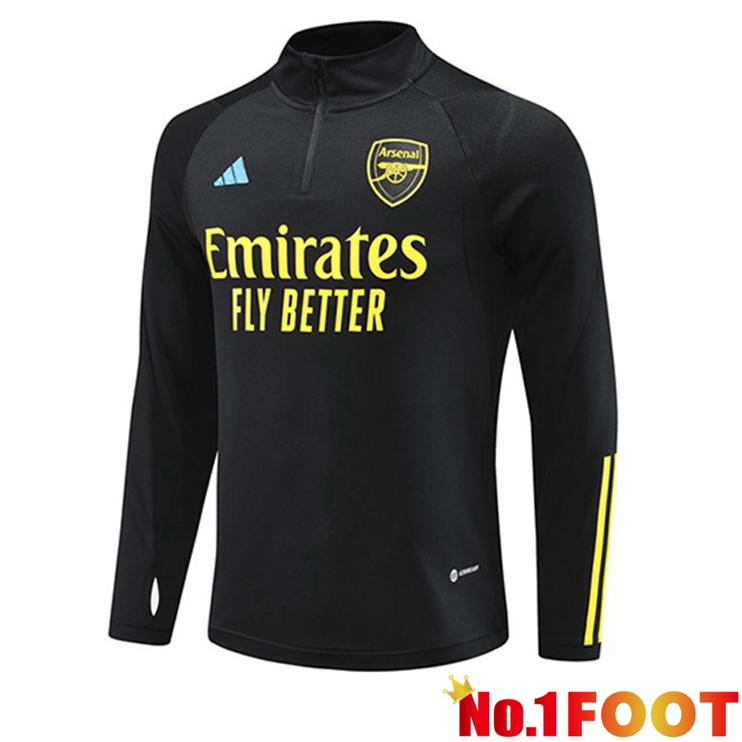 Arsenal Training Sweatshirt Black 2023/2024