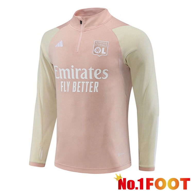 Lyon OL Training Sweatshirt Pink 2023/2024