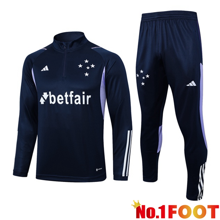 Cruzeiro EC Training Tracksuit Suit Royal Blue 2023/2024