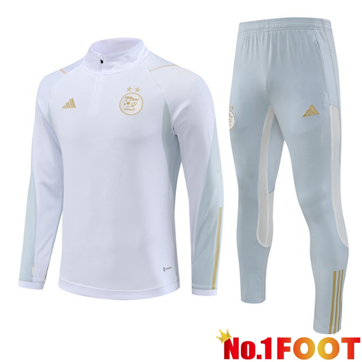 Algeria Training Tracksuit Suit White 2023/2024