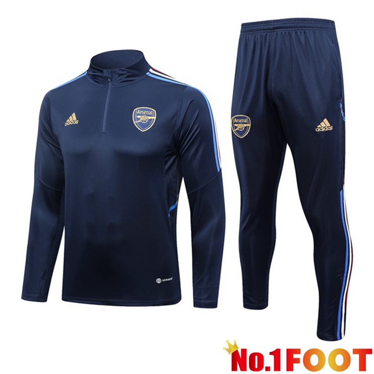 Arsenal Training Tracksuit Suit Royal Blue 2023/2024