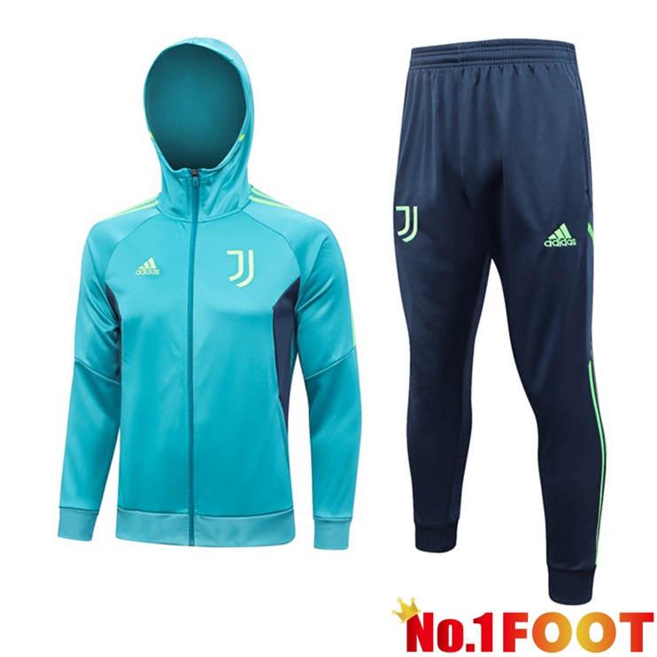 Juventus Training Tracksuit Hoodie Green 2023/2024