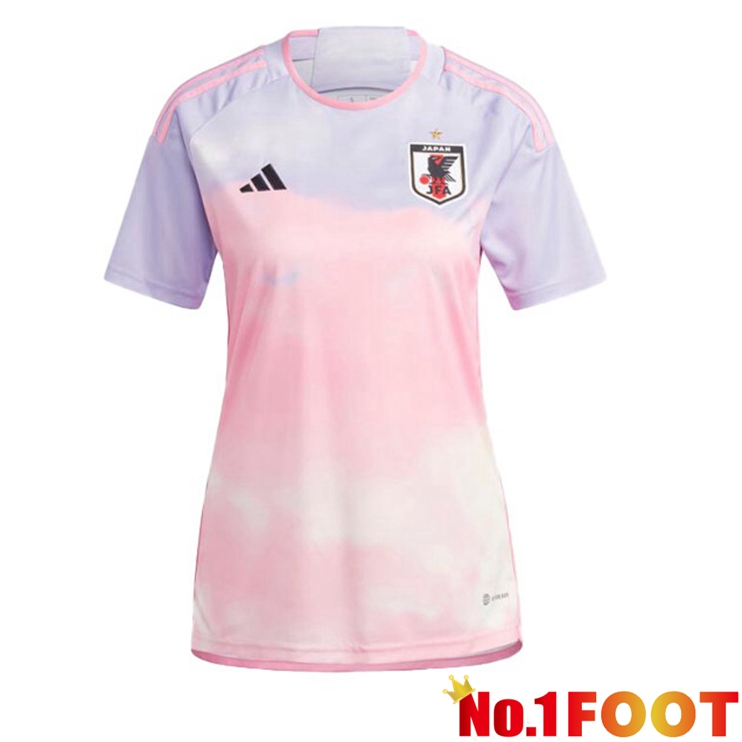 Japan Womens Football Jersey Away Pink 2023/2024