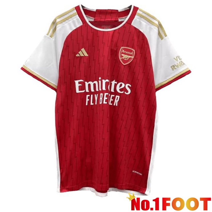 Arsenal Football Jersey Home Red Leaked Version 2023/2024