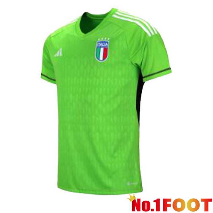 Italy Goalkeeper Football Jersey Green 2023/2024