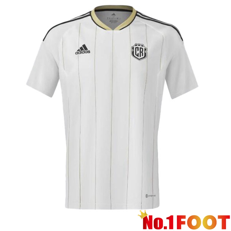 Costa Rica Football Jersey Away White 2023/2024 - Click Image to Close