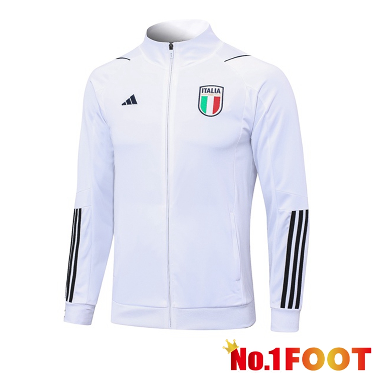 Italy Training Jacket White 2023/2024