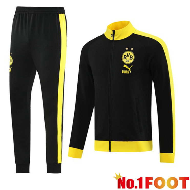 Dortmund BVB Training Jacket Suit Black 2023/2024