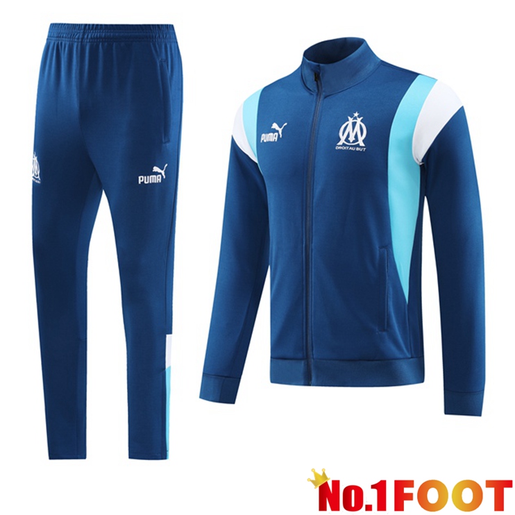 Marseille OM Training Jacket Suit Royal Blue 2023/2024