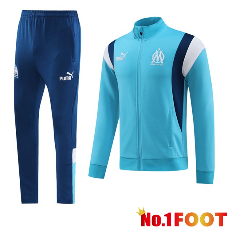 Marseille OM Training Jacket Suit Blue 2023/2024