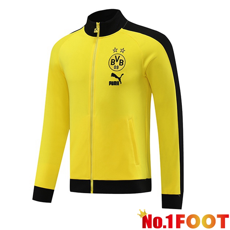 Dortmund BVB Training Jacket Yellow 2023/2024