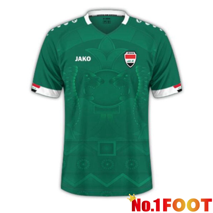 Iraq Football Jersey Home Green 2023/2024