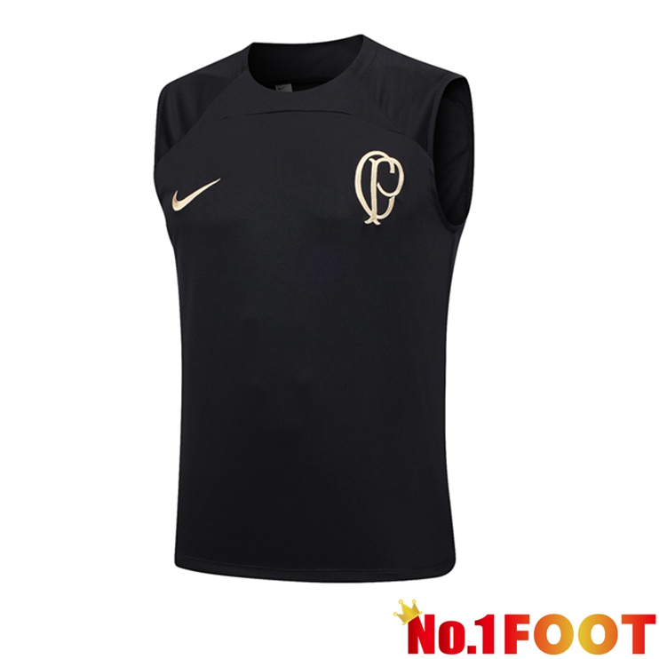 Corinthians Football Vest Black 2023/2024