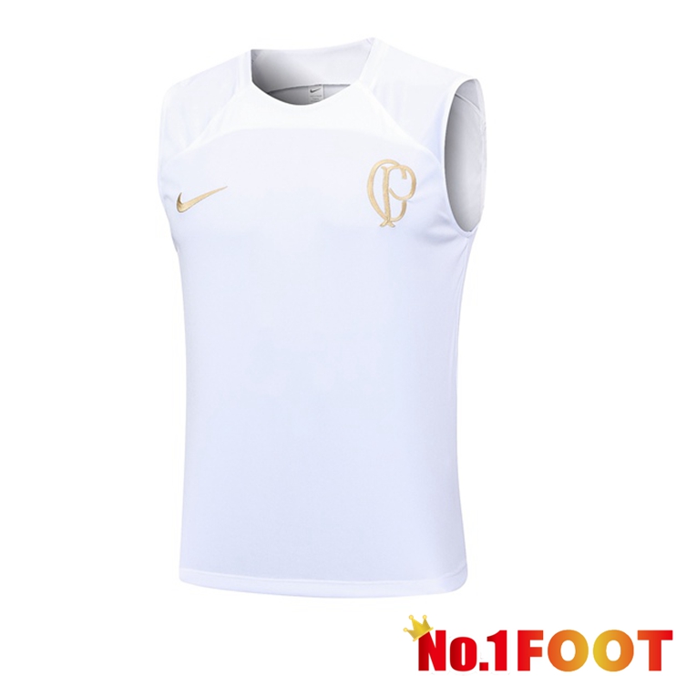 Corinthians Football Vest White 2023/2024