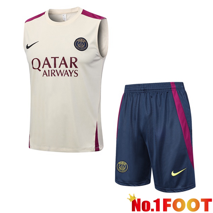 FC Barcelona Football Vest + Shorts Brown 2023/2024