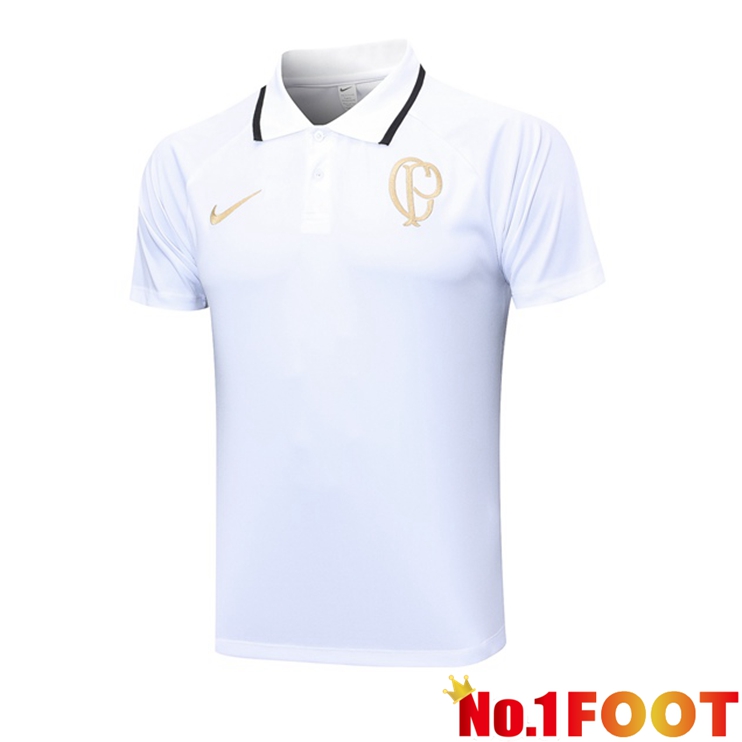 Corinthians Football Polo White 2023/2024