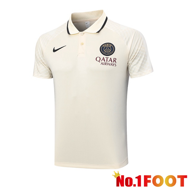 Paris PSG Football Polo Brown 2023/2024