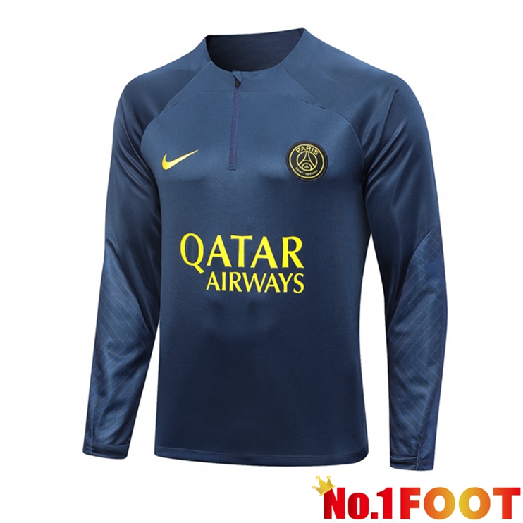 Paris PSG Training Sweatshirt Blue 2023/2024