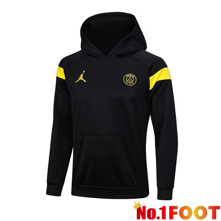 Paris PSG Training Sweatshirt Hoodie Black 2023/2024