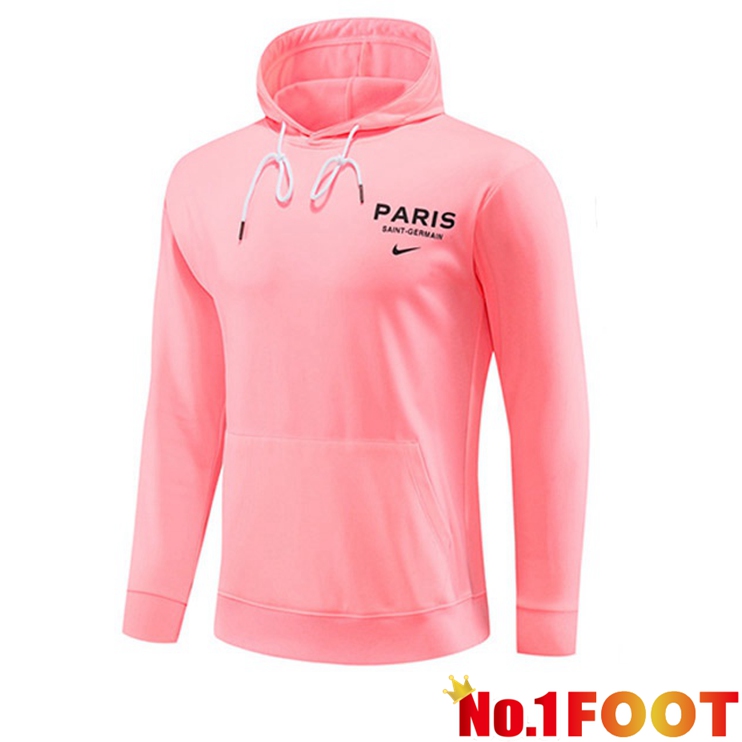 Paris PSG Training Sweatshirt Hoodie Pink 2023/2024