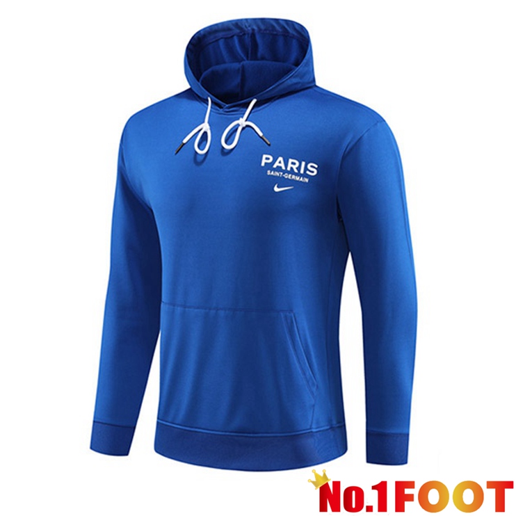 Paris PSG Training Sweatshirt Hoodie Blue 2023/2024