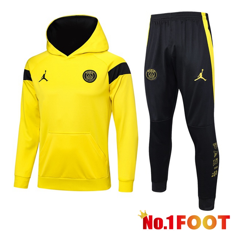 Paris PSG Training Hoodie Yellow 2023/2024