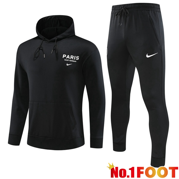 Paris PSG Training Hoodie Black 2023/2024