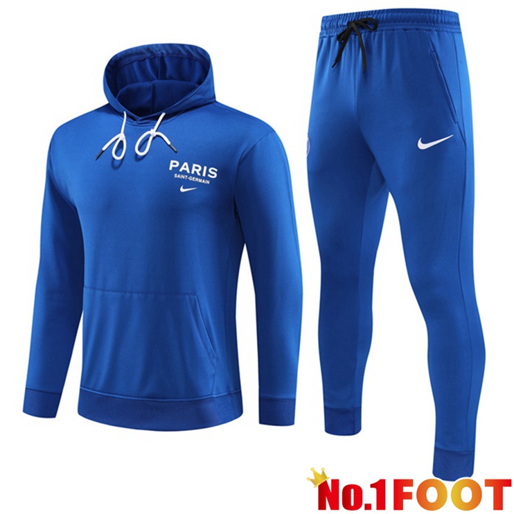 Paris PSG Training Hoodie Blue 2023/2024