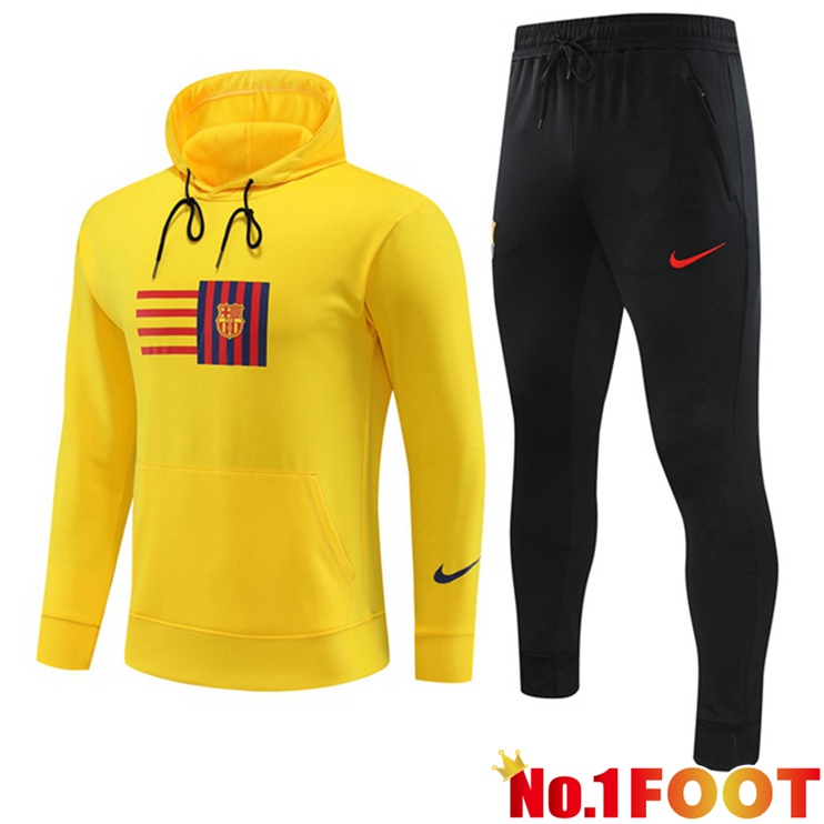 FC Barcelona Training Hoodie Yellow 2023/2024