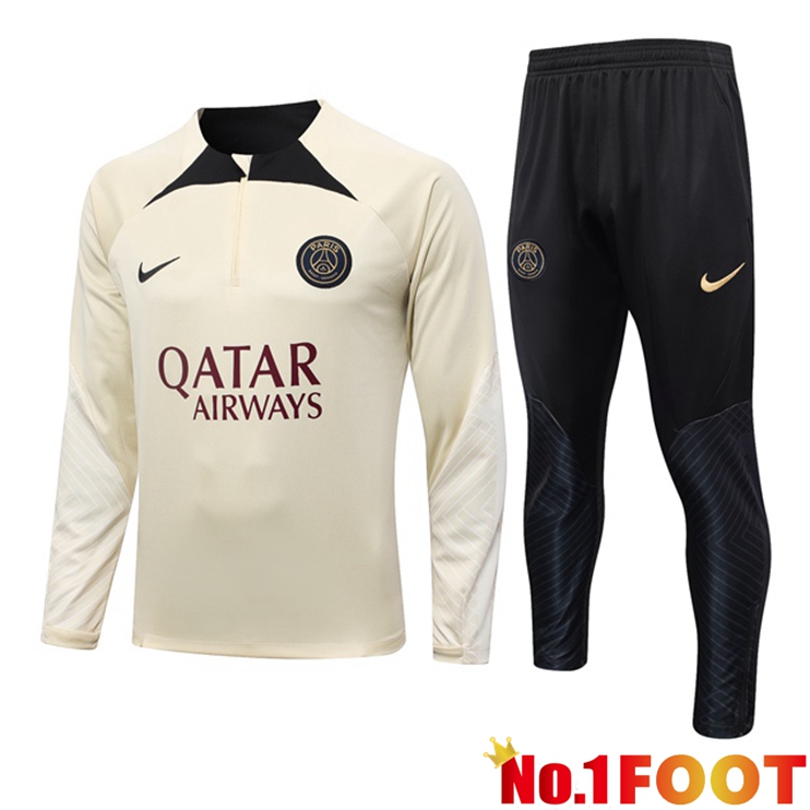 Paris PSG Training Tracksuit Suit Brown 2023/2024